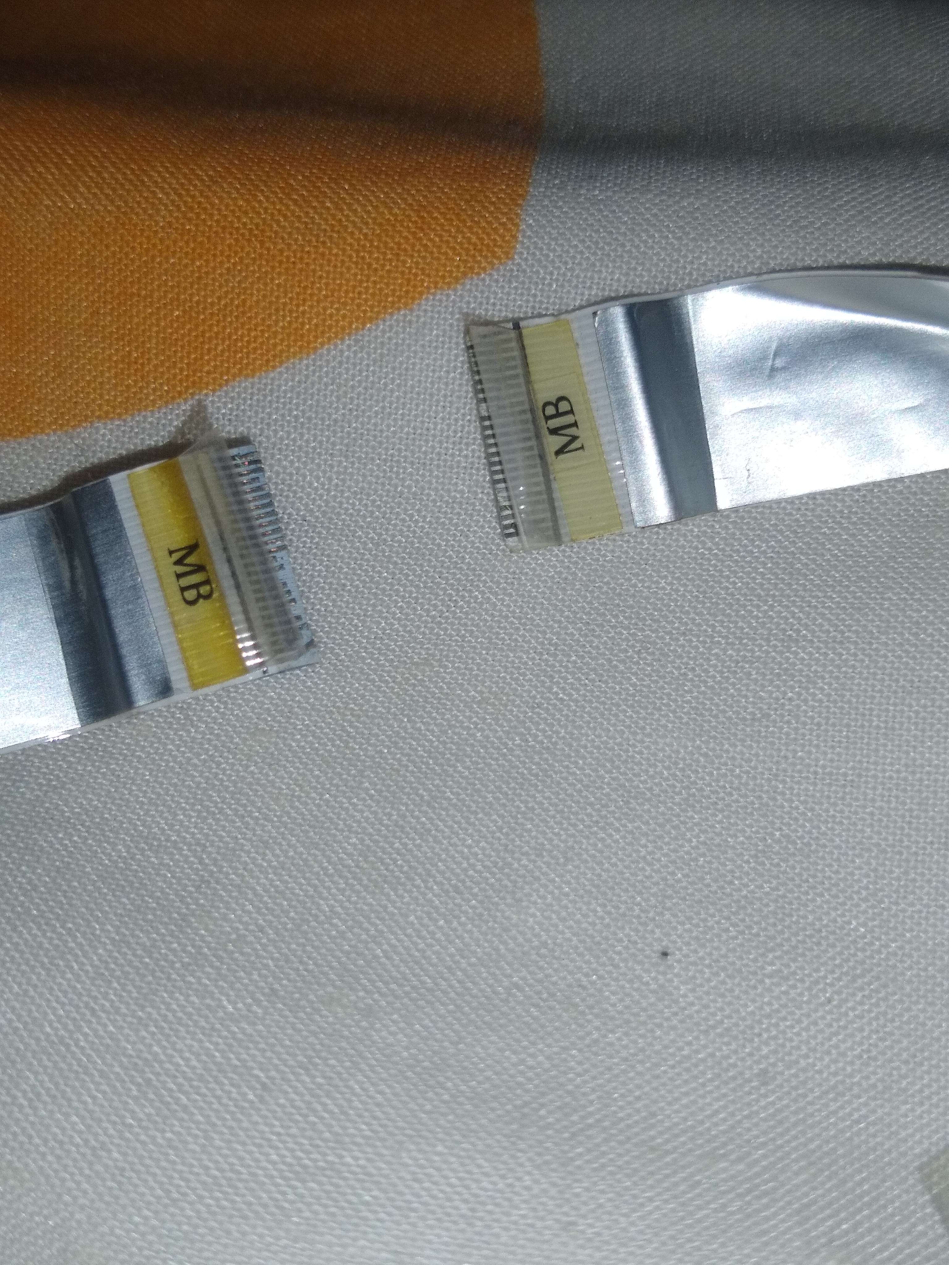 120mm flat ribbon cables with bent pins