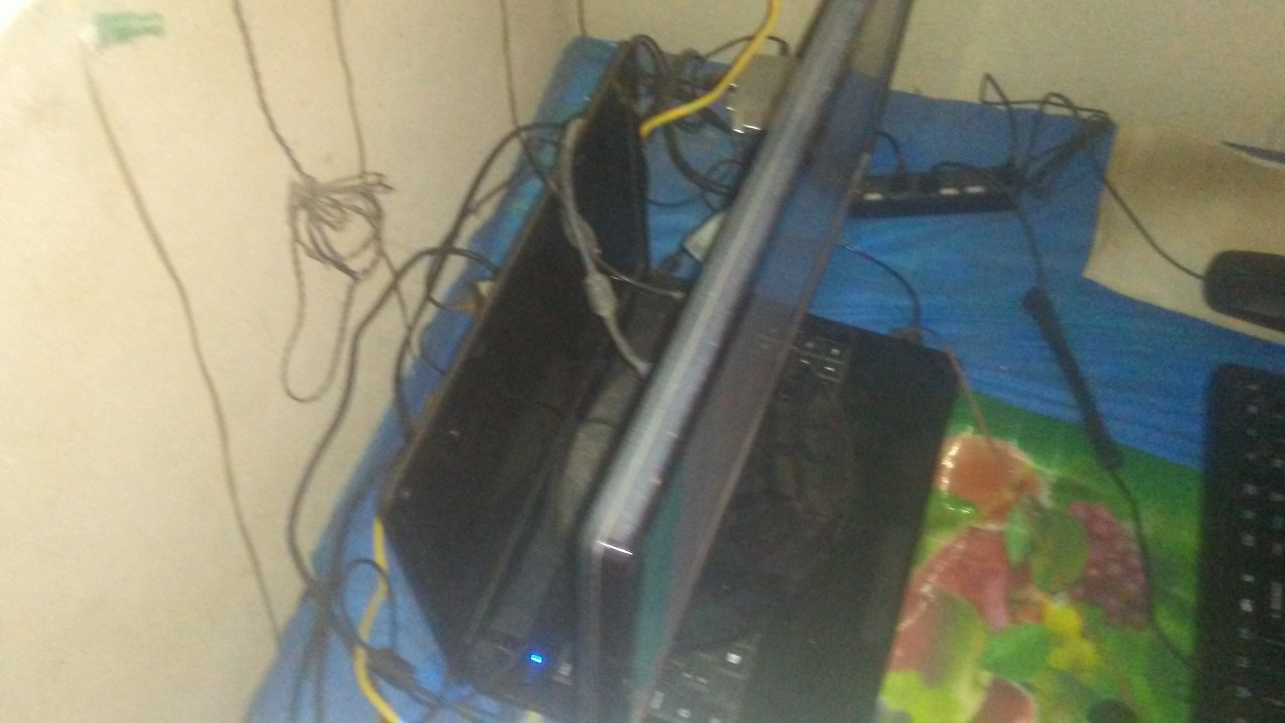 Monitor is on top of my computer